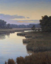 Waning Light, 30 x 24, Oil - Studio